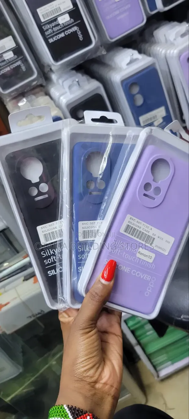 Original Oppo Reno Silicone Case - Purple - 1