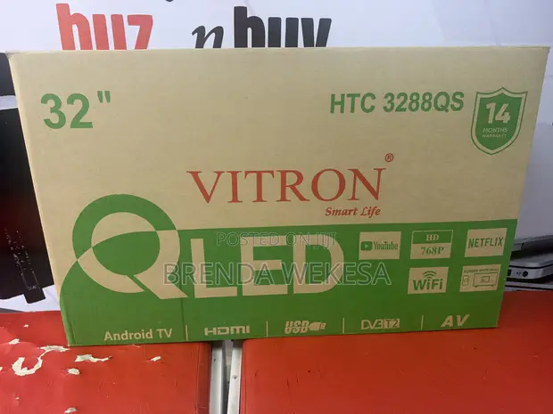 Vitron 32" 2K QLED Smart TV HTC3288QS - 1