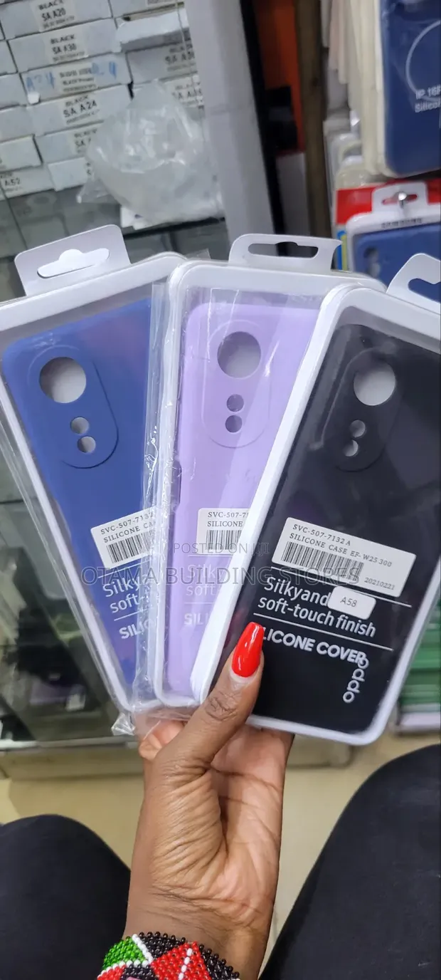 Oppo A58 Original Silicone Case - 1