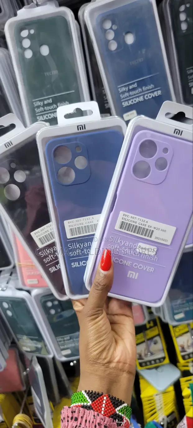 Redmi 12 Original Non-Fade Silicone Case - 1