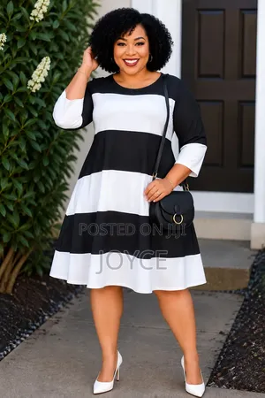 Stripped Shift Dress