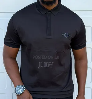 Men's Stone Island Style Polo T-Shirt - Premium Quality