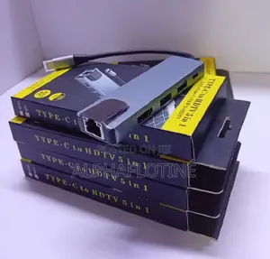 5-in-1 USB-C Hub Docking Station