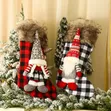 Christmas Stocking with 3D Gnome & Faux Fur Cuff - 3
