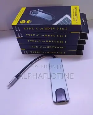 5-in-1 USB C Hub Type-C Docking Station na 4K HDMI