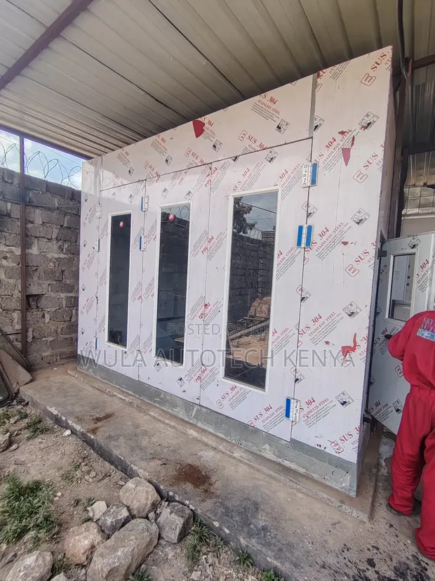 Professional Automotive Spray Booth - Muundo wa Kisasa - 1