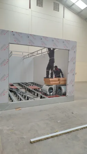 Heavy Duty Steel Panel Construction Spray Booth