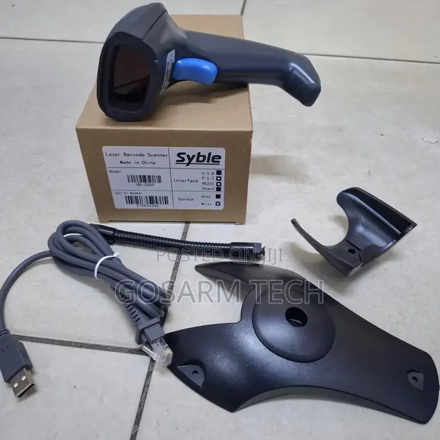Syble Wired Handheld Scanner Mpya - 1