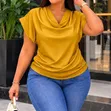 Blouses Nzuri za Mikono Mifupi - 2