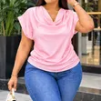 Blouses Nzuri za Mikono Mifupi - 5