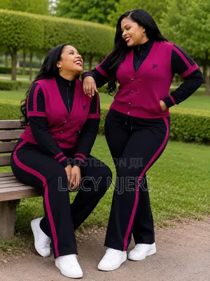 3-Piece Tracksuit Set (Half Jacket, Long Sleeve Jacket, Trouser)