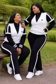 3-Piece Tracksuit Set (Half Jacket, Long Sleeve Jacket, Trouser) - 5