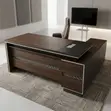 Meza ya Mkurugenzi ya Mbao Iliyoagizwa ya 1.8m - 2