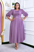 Long Chiffon Dress - 4