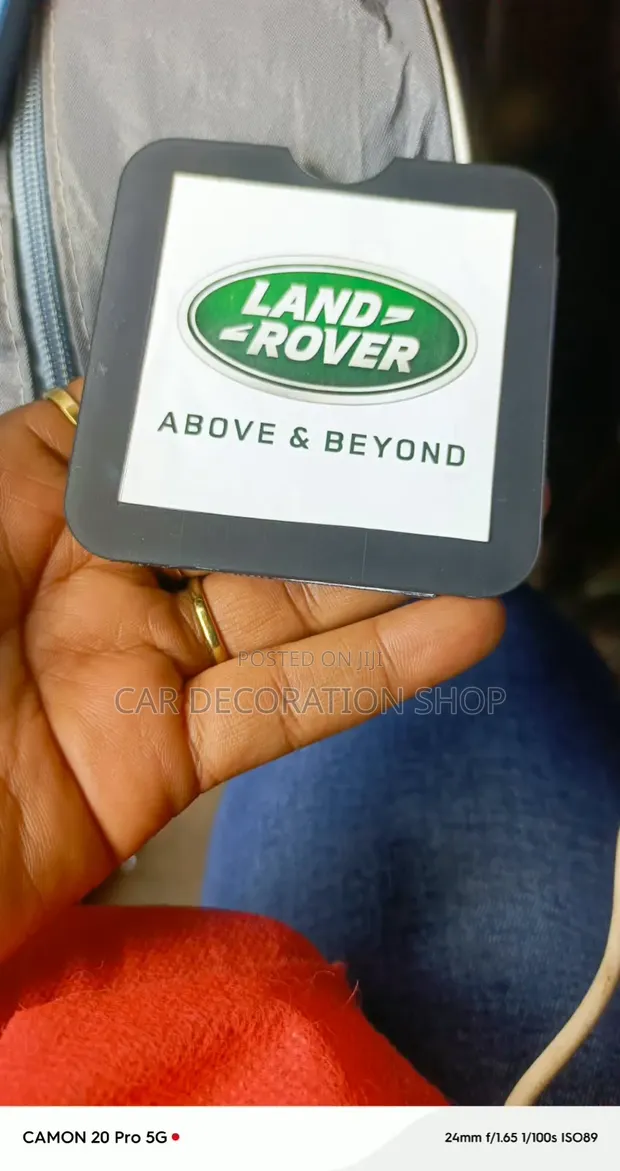 Land Rover Self-Adhesive Insurance Certificate Holder - 1