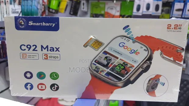 SmartBerry C92 4G Smartwatch - Calls, WiFi, Apps - 1