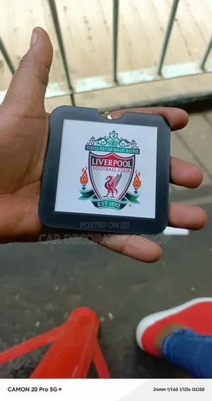 Motor Vehicle License Insurance Digital Display yenye Liverpool Logo