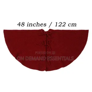 Sketi ya Mti wa Krismasi ya Kuchomelea 122cm