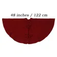 Sketi ya Mti wa Krismasi ya Kuchomelea 122cm - 2