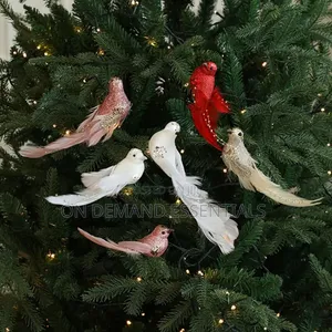 Colorful Foam Christmas Birds Ornament Pendant