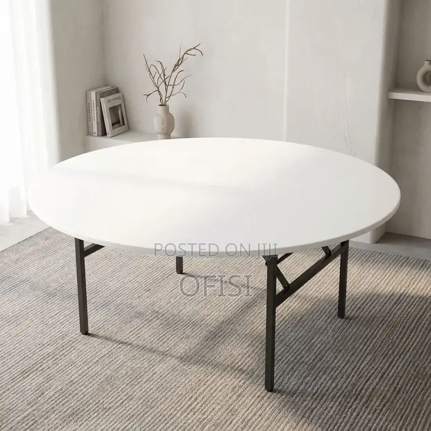 Round Folding Training Table - 1