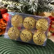 6Pcs 6CM Christmas Balls - Mapambo ya Mti wa Krismasi - 5