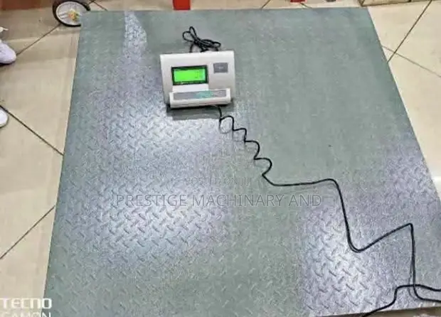 Heavy Duty 1.2m x 1.2m Platform Weighing Scale (1 Tonne) - 1