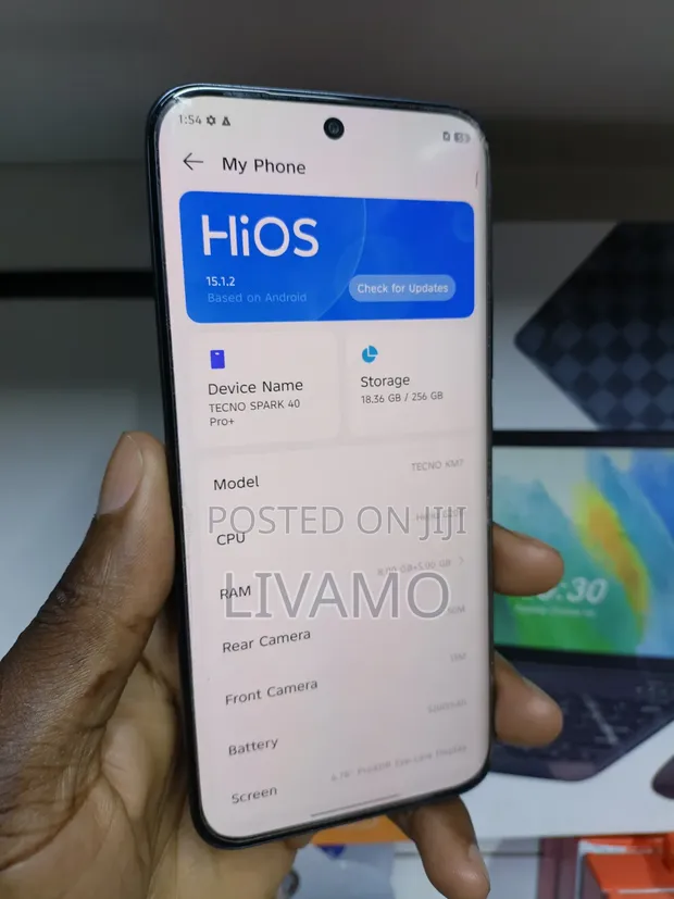 Tecno Spark 40 Pro+ 256GB Kijivu - 1