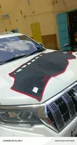 Alphard Nyeusi Jalada la Dashibodi ya Gari na Ukingo Mwekundu - 2