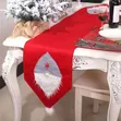 Classic Christmas Table Runner - Grey Gnomes - 2