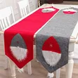 Classic Christmas Table Runner - Grey Gnomes - 4