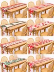 Christmas Knitted Fabric Tablecloth Runner 35x180cm - 1