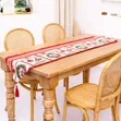 Christmas Knitted Fabric Tablecloth Runner 35x180cm - 4