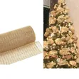 53cm 10 Yards Glitter Mesh Ribbon kwa Mapambo ya Krismasi ya DIY - 3