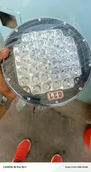 Taa ya Kazi ya Mzunguko ya LED kwa Nje ya Barabara