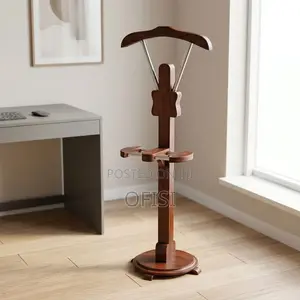 Executive Mahogany Coat Rack