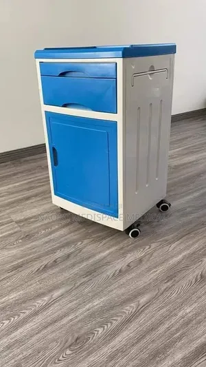 ABS Patient Locker with Compartments and Wheels