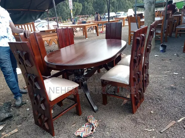 6 Seater Dining Table - 1
