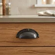 Brass Half Moon Drawer Handle - 2