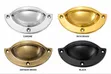 Brass Half Moon Drawer Handle - 5