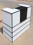 Boss Office Products Front Receptionist Desk 1.2m - 2