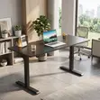 1.2m Black Electric Standing Desk - Height Adjustable - 2