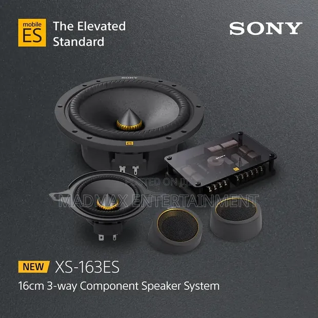 Sony XS-163ES Series 3-Way Component Speakers - 1