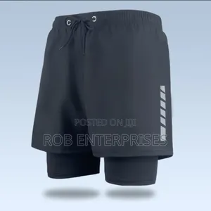 Quality 2-in-1 Men's Gym & Exercise Shorts