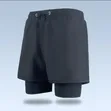 Quality 2-in-1 Men's Gym & Exercise Shorts - 2