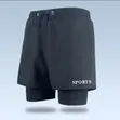 Quality 2-in-1 Men's Gym & Exercise Shorts - 3