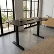 SK Ofisi Sit-Stand Desk yenye Udhibiti wa Urefu wa Umeme - 2