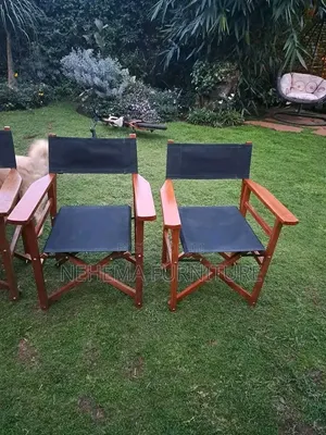Kiti cha Kupiga Kambi cha Mahogany