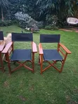 Kiti cha Kupiga Kambi cha Mahogany - 1