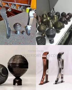 Jua Kali Curtain Rods & Accessories